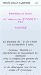 Mobile Screenshot of le-cygne-du-tao.com